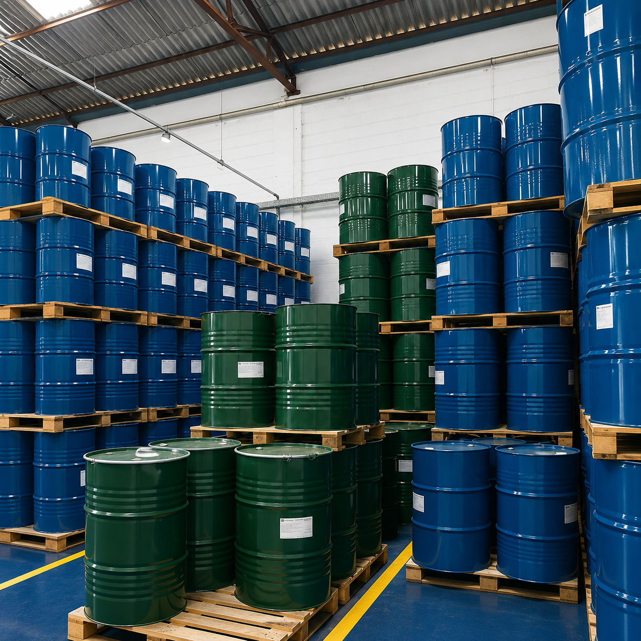 Área de armazenamento da Tecnoclean