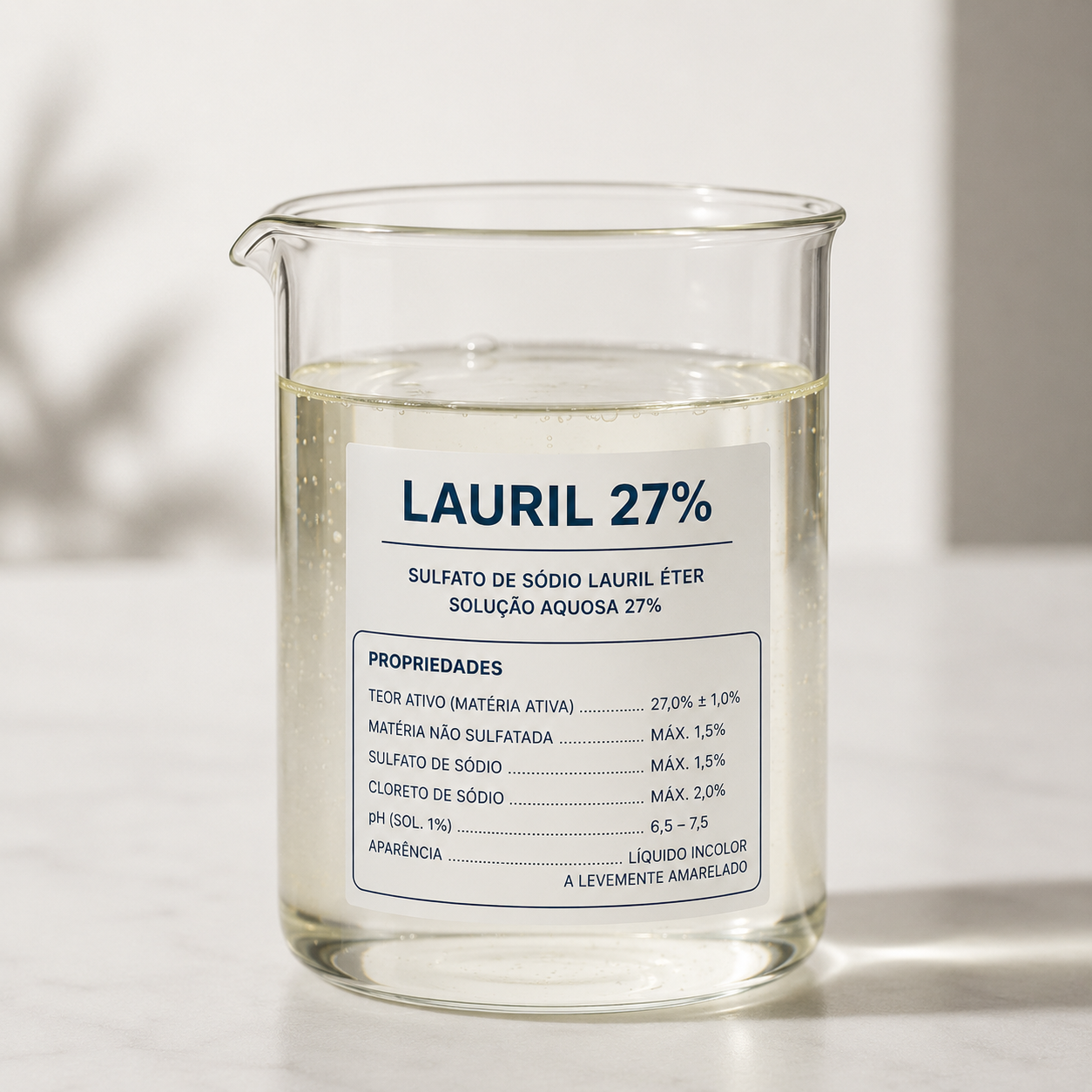 LAURIL ÉTER SULFATO DE SODIO 27% (SLES 27%)