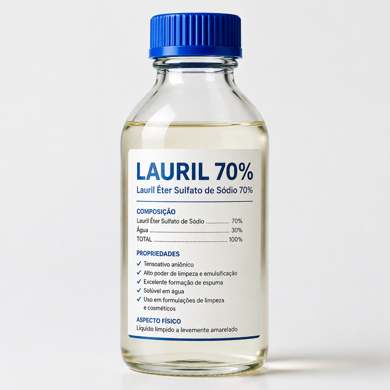 LAURIL ÉTER SULFATO DE SÓDIO 70% (SLES 70%)